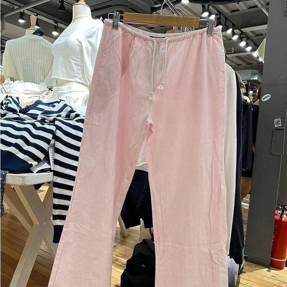 Brandy Melville Pants - Brandy Melville Nanda Linen Pants